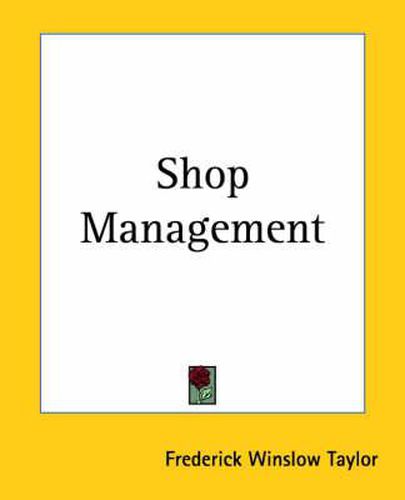 Shop Management