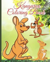 Cover image for Kangaroo Coloring Book