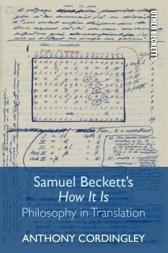 Cover image for Samuel Beckett's How it is: Philosophy in Translation