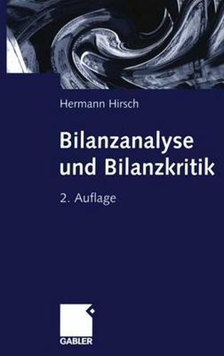 Cover image for Bilanzanalyse und Bilanzkritik