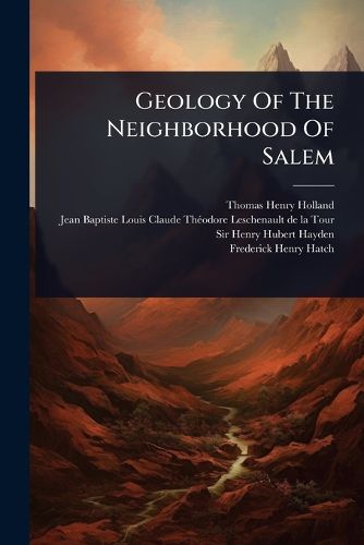 Cover image for Geology Of The Neighborhood Of Salem