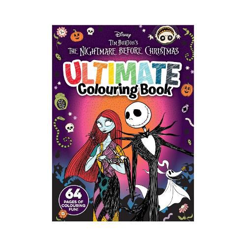 Cover image for The Nightmare Before Christmas: Ultimate Colouring Book (Disney)