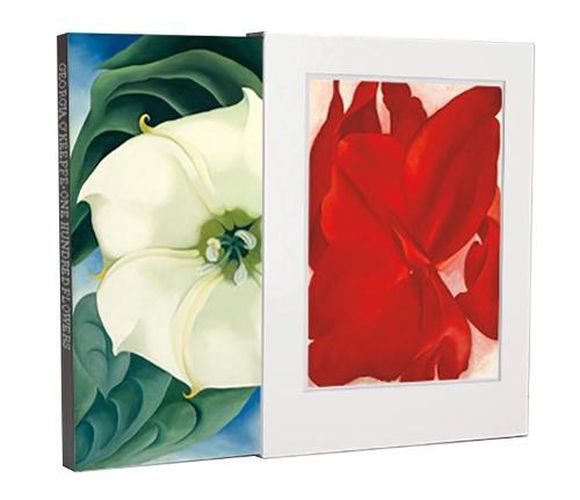 Cover image for Georgia O'Keeffe: One Hundred Flowers: 30th Anniversary Edition with slipcase