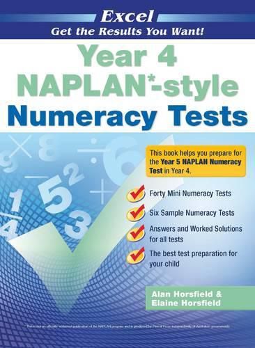 Cover image for Naplan* Style Numeracy TST Yr 4