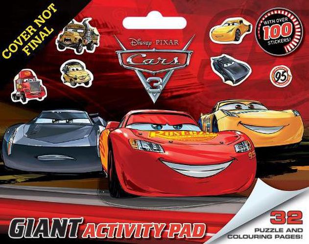 Cover image for Cars 3: Giant Activity Pad (Disney-Pixar)