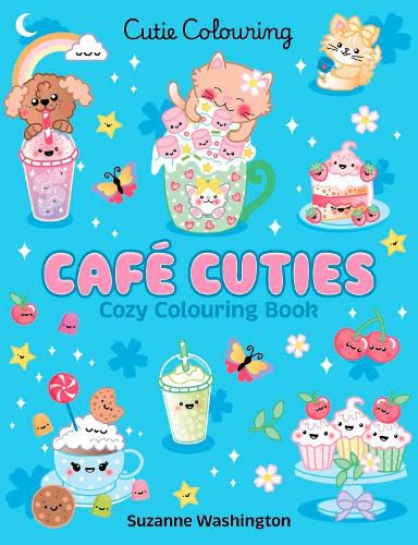 Cover image for Cafe Cuties: Colouring Book