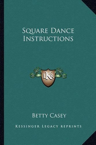 Cover image for Square Dance Instructions