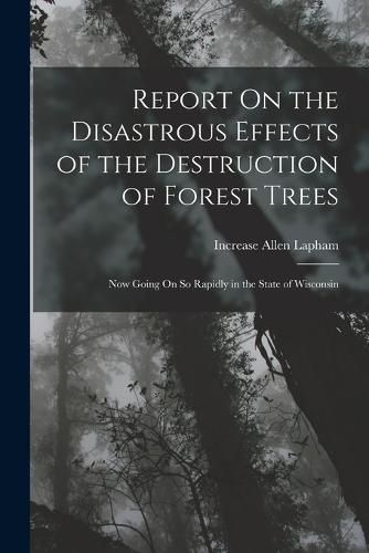 Cover image for Report On the Disastrous Effects of the Destruction of Forest Trees