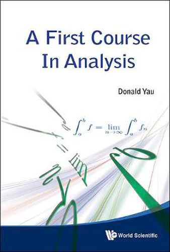 Cover image for First Course In Analysis, A