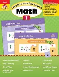 Cover image for Take It to Your Seat: Math Centers, Grade 1 Teacher Resource