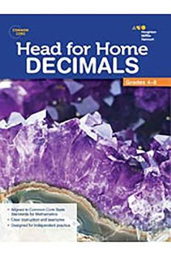 Cover image for Head For Home Math Skills: Decimals