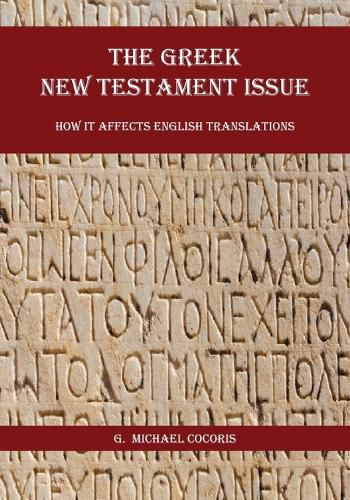 Cover image for The Greek New Testament Issue