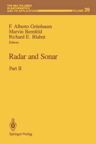 Radar and Sonar: Part II