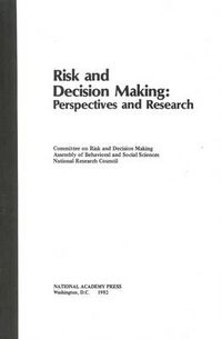 Cover image for Risk and Decision Making: Perspectives and Research