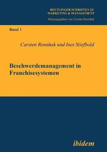 Cover image for Beschwerdemanagement in Franchisesystemen.