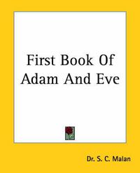 Cover image for First Book Of Adam And Eve