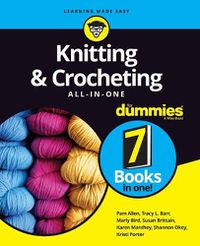 Cover image for Knitting & Crocheting All-in-One For Dummies
