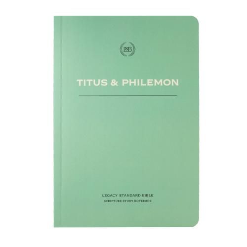 Cover image for Lsb Scripture Study Notebook: Titus & Philemon