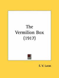 Cover image for The Vermilion Box (1917)