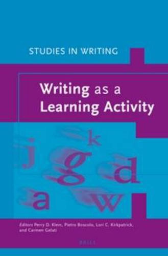 Cover image for Writing as a Learning Activity