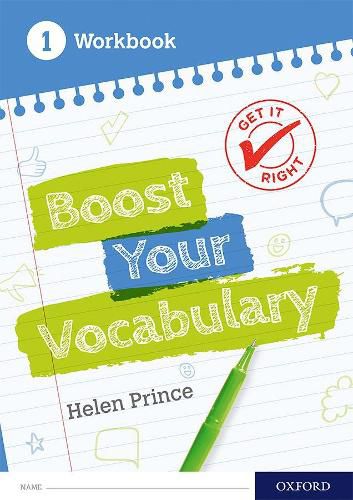 Cover image for Get It Right: Boost Your Vocabulary Workbook 1