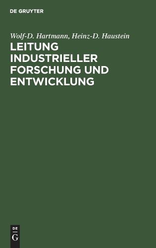 Cover image for Leitung industrieller Forschung und Entwicklung