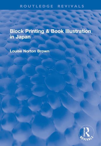 Cover image for Block Printing & Book Illustration in Japan