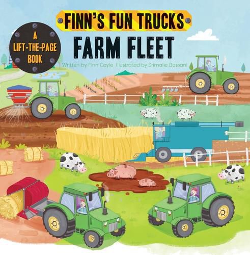 Cover image for Farm Fleet: A Lift-The-Page Truck Book