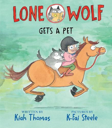 Cover image for Lone Wolf Gets a Pet