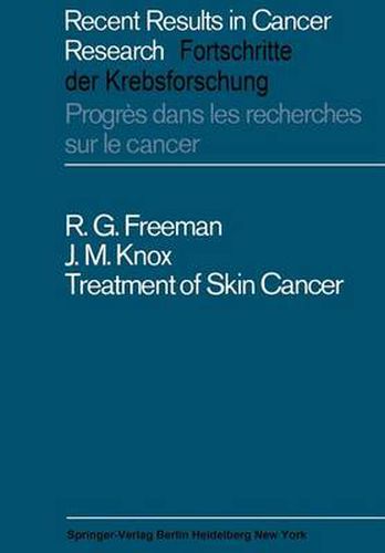 Cover image for Treatment of Skin Cancer