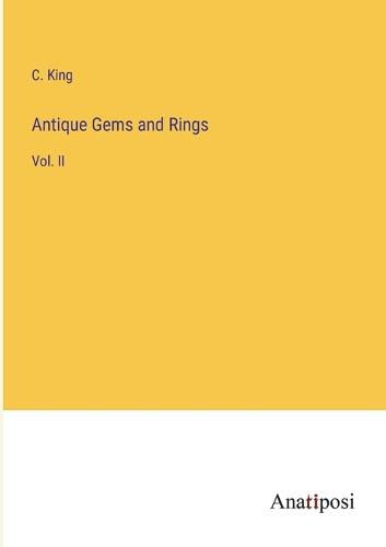 Cover image for Antique Gems and Rings