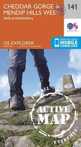 Cover image for Cheddar Gorge and Mendip Hills West