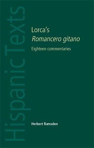 Cover image for Lorca's Romancero Gitano: Eighteen Commentaries