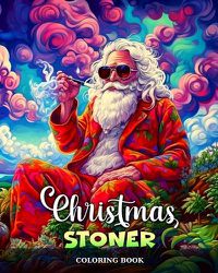 Cover image for Christmas Stoner Coloring Book