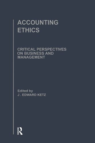 Cover image for Accounting Ethics