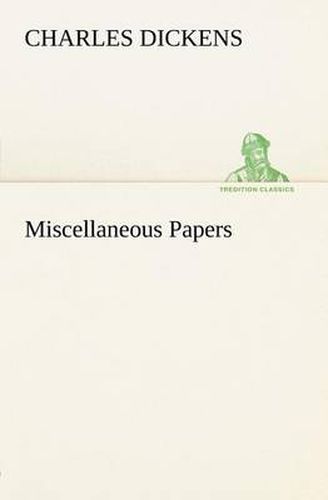 Cover image for Miscellaneous Papers