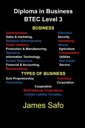 Cover image for Diploma in Business BTEC Level 3