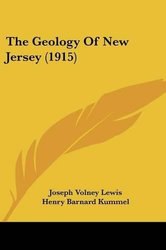 Cover image for The Geology of New Jersey (1915)