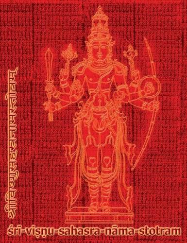 Cover image for Vishnu-Sahasra-Nama-Stotram Legacy Book - Endowment of Devotion: Embellish it with your Rama Namas & present it to someone you love