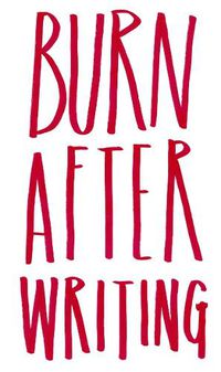 Cover image for Burn After Writing