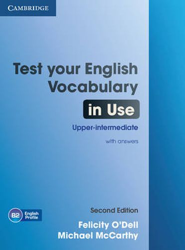 Cover image for Test Your English Vocabulary in Use Upper-intermediate Book with Answers