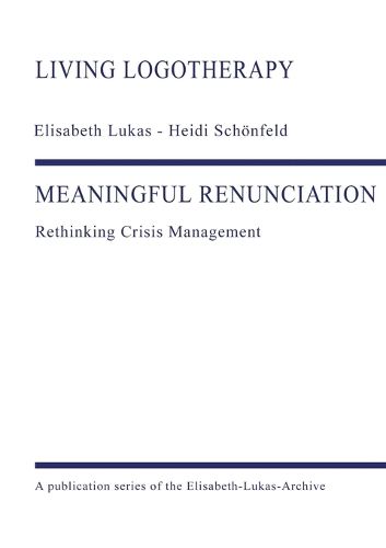 Cover image for Meaningful Renunciation