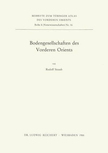 Cover image for Bodengesellschaften Des Vorderen Orients