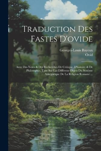 Cover image for Traduction Des Fastes D'ovide