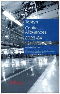 Cover image for Tolley's Capital Allowances 2023-24