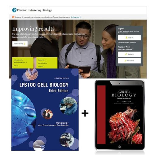 Cell Biology LFS100  + Mastering Biology with eText