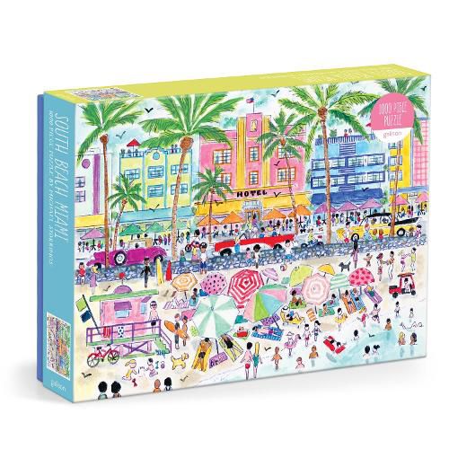 Cover image for Michael Storrings South Beach Miami 1000 Piece Puzzle