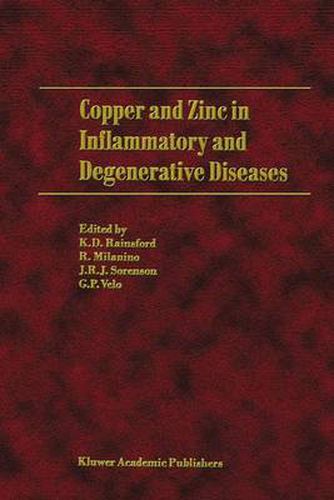 Cover image for Copper and Zinc in Inflammatory and Degenerative Diseases