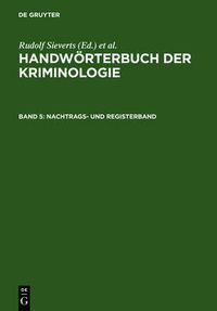 Cover image for Nachtrags- Und Registerband