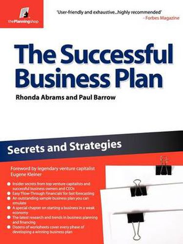 Cover image for The Successful Business Plan: Secrets and Strategies